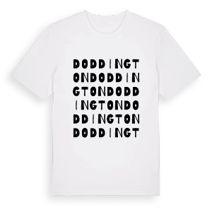 Doddington ordlek t-shirt – ekologisk bomull t-shirt från Pinshirt