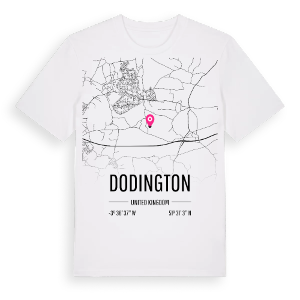 Dodington karta t-shirt – ekologisk bomull t-shirt från Pinshirt
