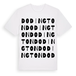 Dodington ordlek t-shirt – ekologisk bomull t-shirt från Pinshirt