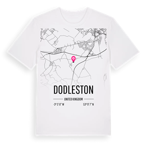 Dodleston karta t-shirt – ekologisk bomull t-shirt från Pinshirt