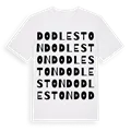 Dodleston ordlek t-shirt