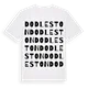 Dodleston ordlek t-shirt