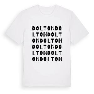 Dolton ordlek t-shirt – ekologisk bomull t-shirt från Pinshirt