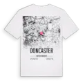 Doncaster karta t-shirt