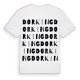 Dorking ordlek t-shirt