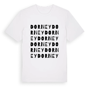 Dorney ordlek t-shirt – ekologisk bomull t-shirt från Pinshirt