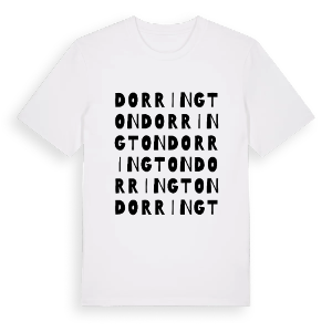 Dorrington ordlek t-shirt – ekologisk bomull t-shirt från Pinshirt