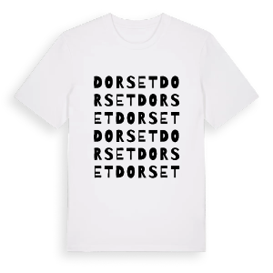 Dorset ordlek t-shirt – ekologisk bomull t-shirt från Pinshirt