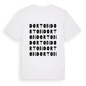 Dorton ordlek t-shirt – ekologisk bomull t-shirt från Pinshirt