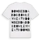 Downend and Bromley Heath ordlek t-shirt