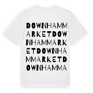 Downham Market ordlek t-shirt – ekologisk bomull t-shirt från Pinshirt