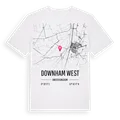 Downham West karta t-shirt