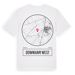 Downham West t-shirt – ekologisk bomull t-shirt från Pinshirt