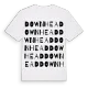 Downhead ordlek t-shirt