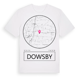 Dowsby t-shirt – ekologisk bomull t-shirt från Pinshirt