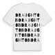 Draughton ordlek t-shirt