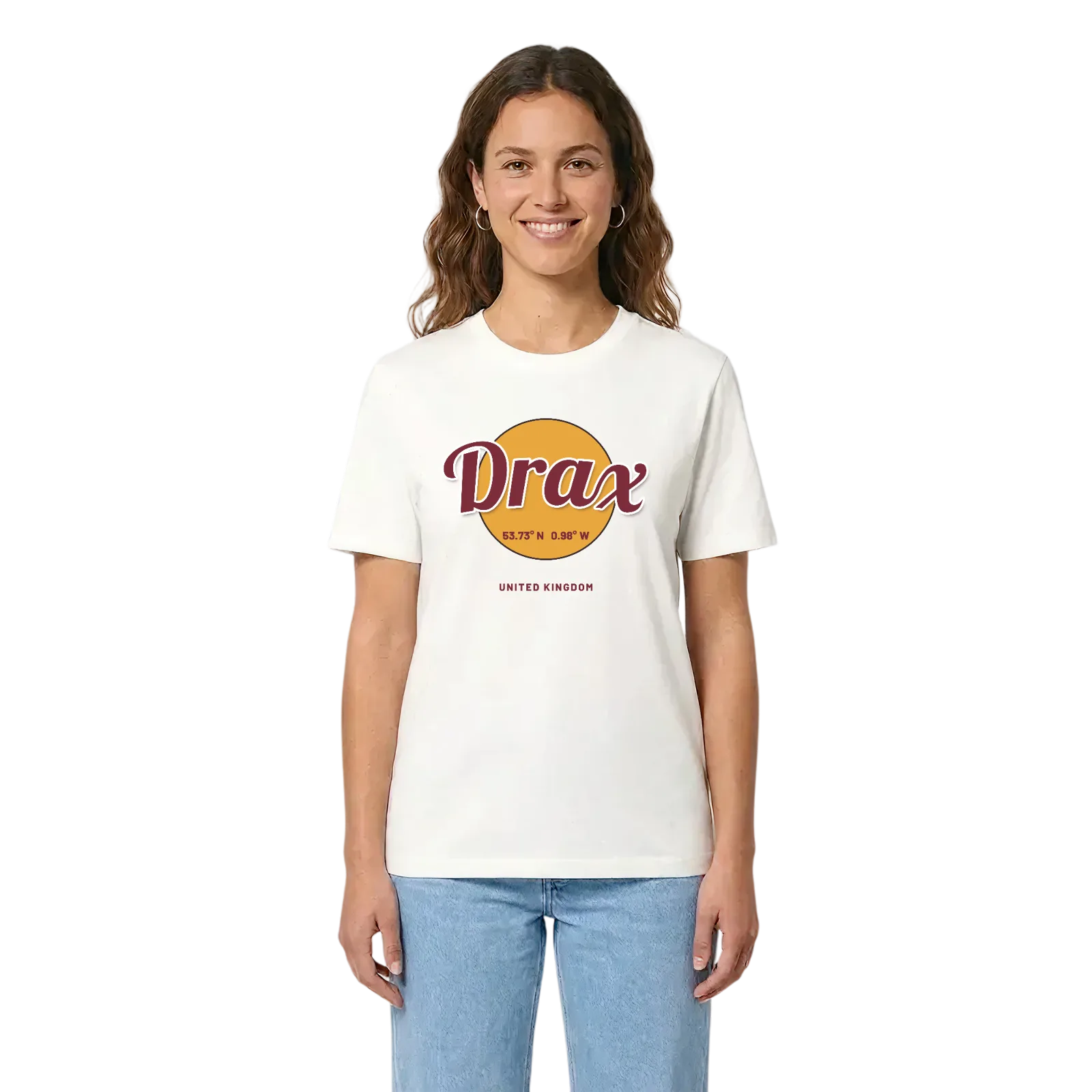 Drax cirkel t-shirt – White, i miljö