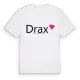 Drax hjärta t-shirt