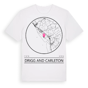 Drigg and Carleton t-shirt – ekologisk bomull t-shirt från Pinshirt