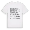 Dronfield ordlek t-shirt
