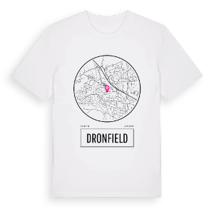 Dronfield t-shirt – ekologisk bomull t-shirt från Pinshirt