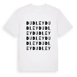 Dudley ordlek t-shirt – ekologisk bomull t-shirt från Pinshirt