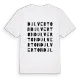 Dulverton ordlek t-shirt
