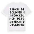 Dunchideock ordlek t-shirt