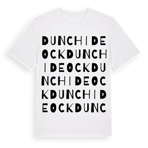 Dunchideock ordlek t-shirt – ekologisk bomull t-shirt från Pinshirt