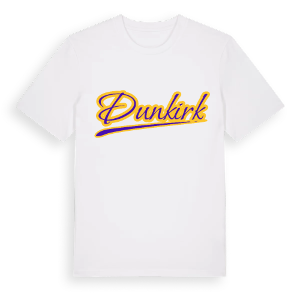 Dunkirk baseball t-shirt – ekologisk bomull t-shirt från Pinshirt
