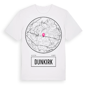 Dunkirk t-shirt – ekologisk bomull t-shirt från Pinshirt