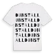 Dunstall ordlek t-shirt