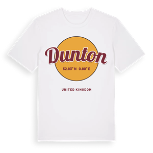 Dunton cirkel t-shirt – ekologisk bomull t-shirt från Pinshirt