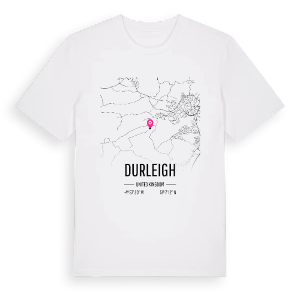 Durleigh karta t-shirt – ekologisk bomull t-shirt från Pinshirt