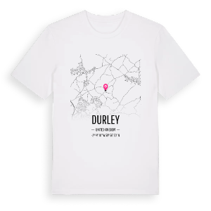 Durley karta t-shirt – ekologisk bomull t-shirt från Pinshirt