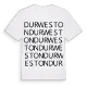 Durweston ordlek t-shirt