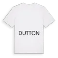 Jag älskar Dutton t-shirt stort tryck