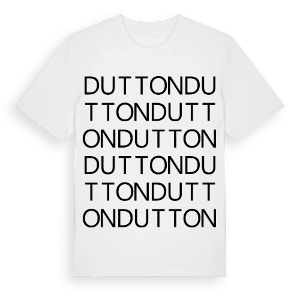 Dutton ordlek t-shirt – ekologisk bomull t-shirt från Pinshirt