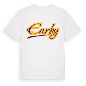 Earby baseball t-shirt – ekologisk bomull t-shirt från Pinshirt