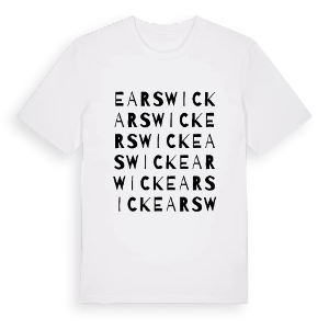 Earswick ordlek t-shirt – ekologisk bomull t-shirt från Pinshirt