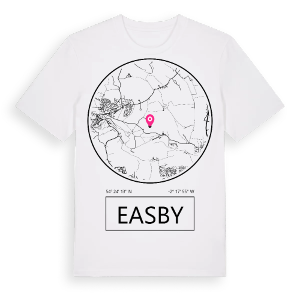 Easby t-shirt – ekologisk bomull t-shirt från Pinshirt