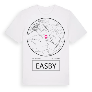 Easby t-shirt – ekologisk bomull t-shirt från Pinshirt