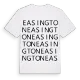 Easington ordlek t-shirt