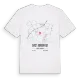 East Bergholt karta t-shirt