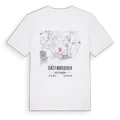 East Budleigh karta t-shirt