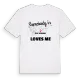 Någon i East Budleigh älskar mig t-shirt