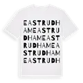 East Rudham ordlek t-shirt