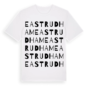 East Rudham ordlek t-shirt – ekologisk bomull t-shirt från Pinshirt