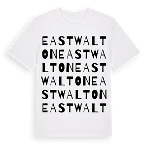 East Walton ordlek t-shirt – ekologisk bomull t-shirt från Pinshirt
