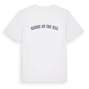 Easton on the Hill college t-shirt – ekologisk bomull t-shirt från Pinshirt